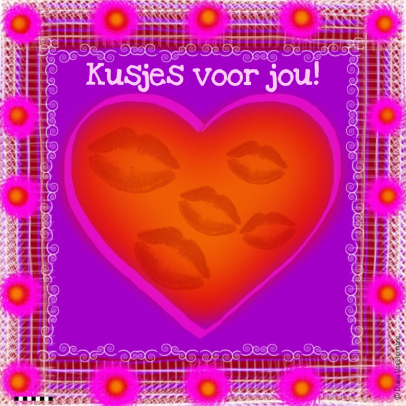 Kusjes voor jou Vriendschap kaarten Kaartje2go Kusjes voor jou Vriendschap kaarten Kaartje2go