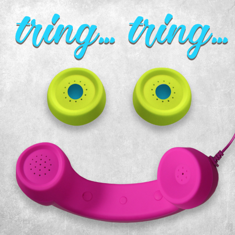 Tring... tring... Kleur- BK - Vriendschap kaarten Vriendschap kaarten - Tring... tring... Kleur- BK