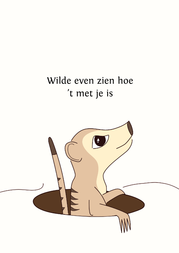 Vriendschap kaart hoe gaat het? - Vriendschap kaarten Vriendschap kaarten - Vriendschap kaart hoe gaat het?