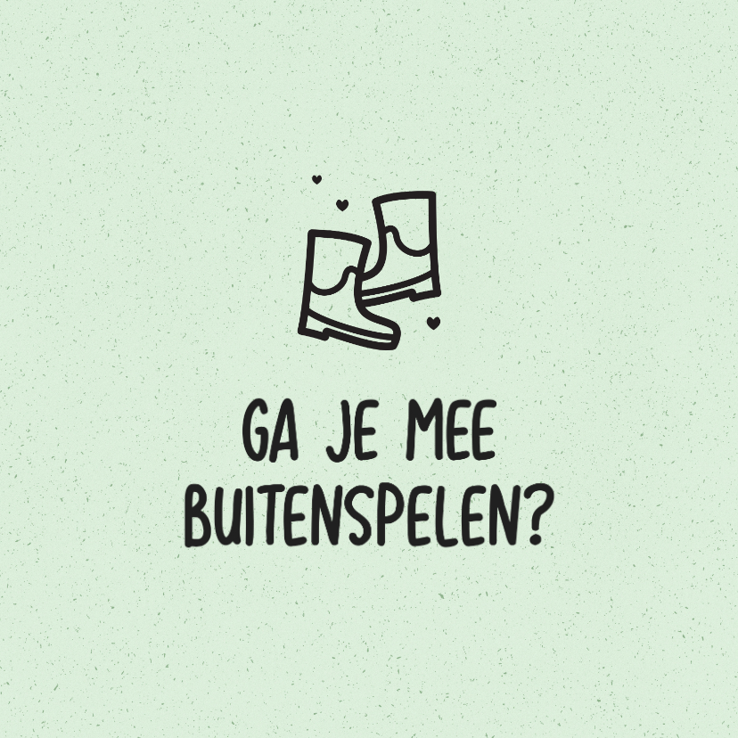 Wenskaarten - Buienradar buitenspelen