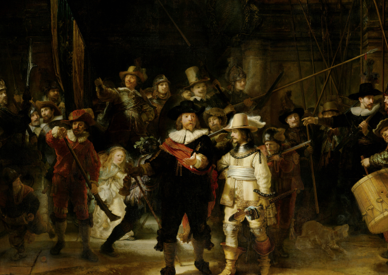 Wenskaarten - De Nachtwacht Rembrandt van Rijn
