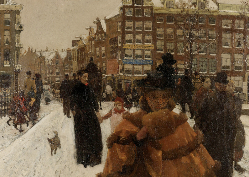 De Singelbrug - Breitner - Wenskaarten Wenskaarten - De Singelbrug - Breitner