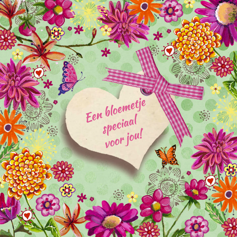 Herfst Bloemen voor jou - Wenskaarten Wenskaarten - Herfst Bloemen voor jou