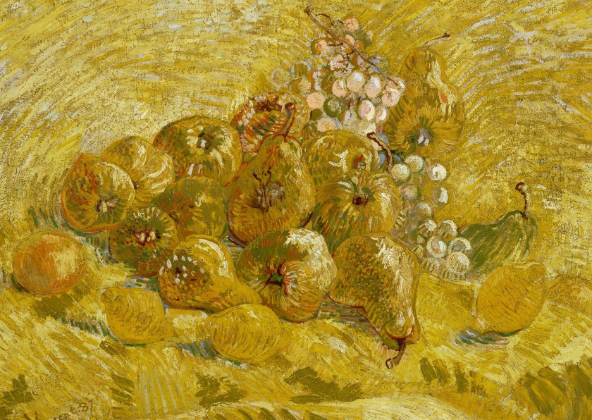 Kunstkaart van Vincent van Gogh. Kweeperen - Wenskaarten Wenskaarten - Kunstkaart van Vincent van Gogh. Kweeperen