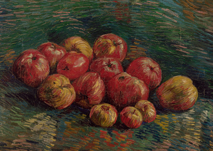 Wenskaarten - Vincent van Gogh. Appels