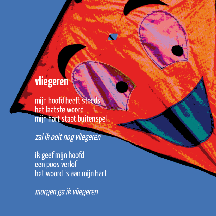 vliegeren - gedicht - Wenskaarten Wenskaarten - vliegeren - gedicht