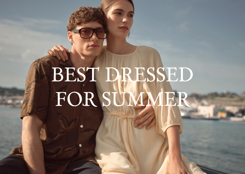 Wenskaarten - Wenskaart met zomeroutfit 