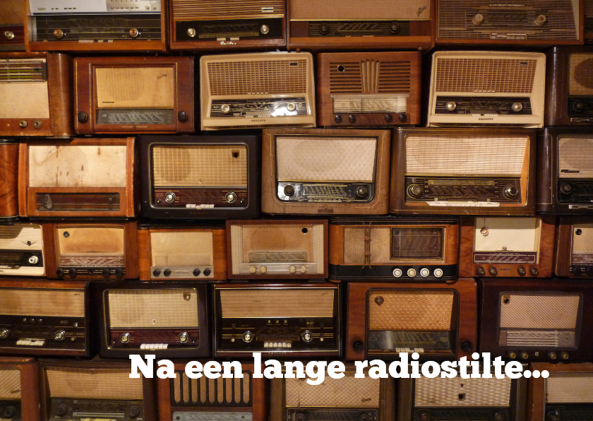 Wenskaarten - Zomaar na radiostilte...