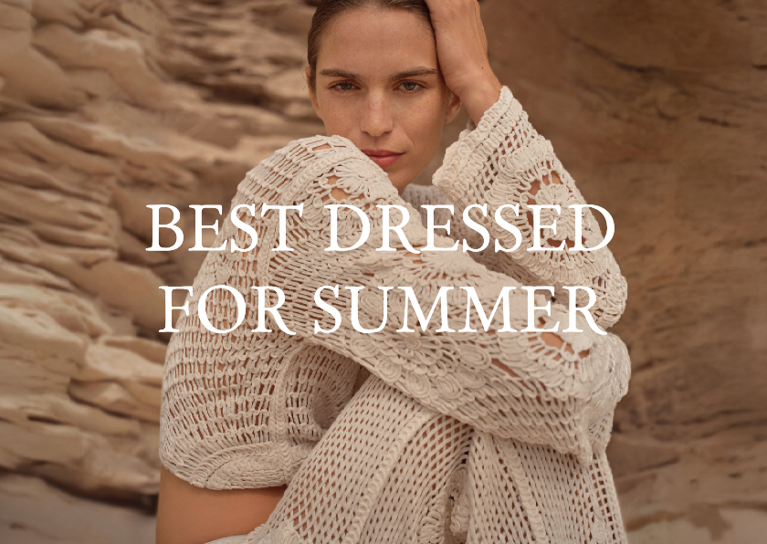 Zomeroutfit wenskaart 'Best gekleed voor de zomer' aardetint - Wenskaarten Wenskaarten - Zomeroutfit wenskaart 'Best gekleed voor de zomer' aardetint