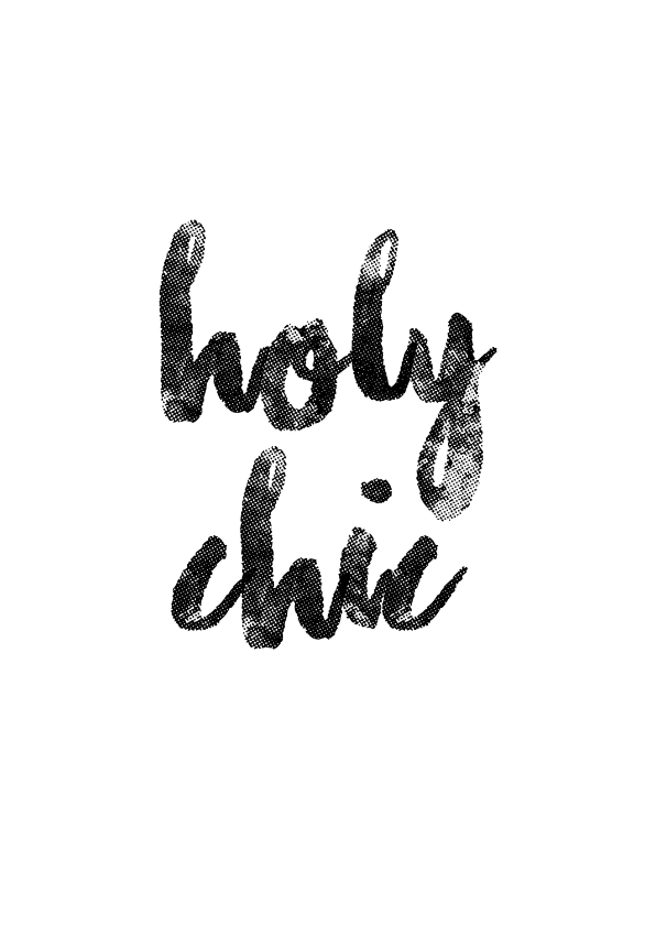 Holy Chic - Woonkaarten Woonkaarten - Holy Chic