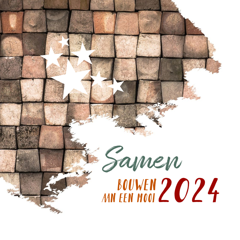 kerst zakelijk samen bouwen aan een mooi 2024 Kaartje2go