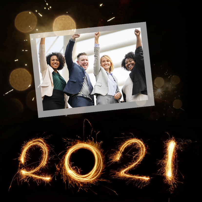 Nieuwjaar vuurwerk 2020 - Zakelijke kerstkaarten Zakelijke kerstkaarten - Nieuwjaar vuurwerk 2020