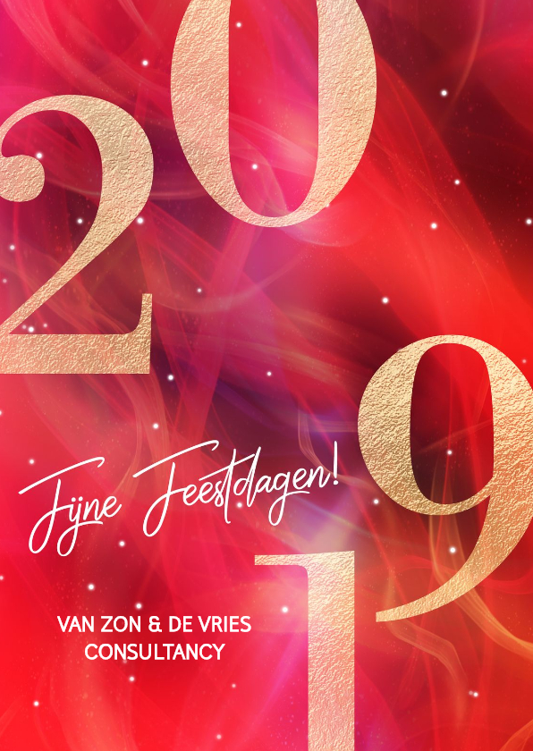 Stijlvolle zakelijke kerstkaart 2019 - Zakelijke kerstkaarten Zakelijke kerstkaarten - Stijlvolle zakelijke kerstkaart 2019