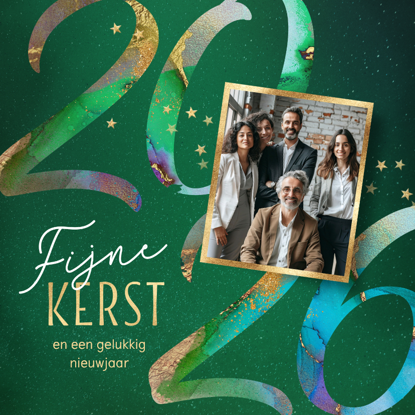 Zakelijke foto kerstkaart 2027 - Zakelijke kerstkaarten Zakelijke kerstkaarten - Zakelijke foto kerstkaart 2027