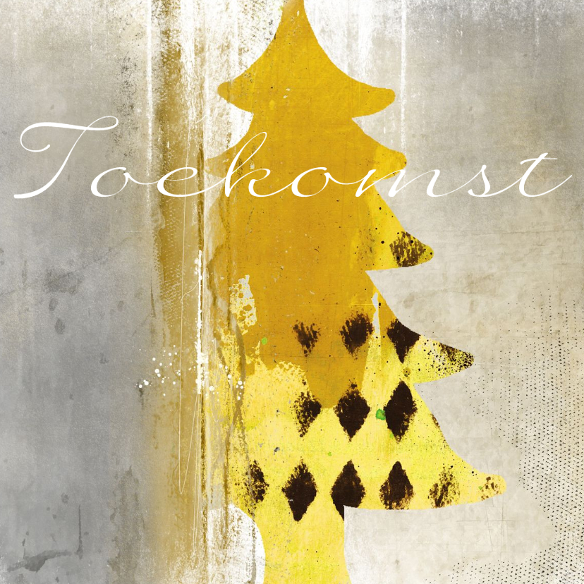 Zakelijke kerstkaart kerstboom toekomst - Zakelijke kerstkaarten Zakelijke kerstkaarten - Zakelijke kerstkaart kerstboom toekomst