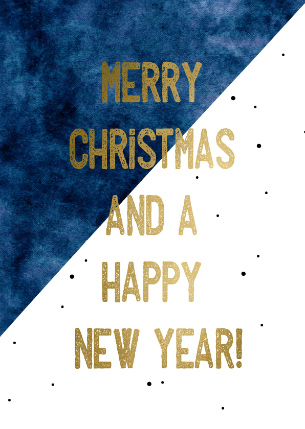 Zakelijke kerstkaart Merry Christmas and a happy New year - Zakelijke kerstkaarten Zakelijke kerstkaarten - Zakelijke kerstkaart Merry Christmas and a happy New year
