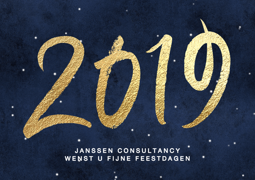 Zakelijke kerstkaart nieuwjaarskaart 2019 - Zakelijke kerstkaarten Zakelijke kerstkaarten - Zakelijke kerstkaart nieuwjaarskaart 2019