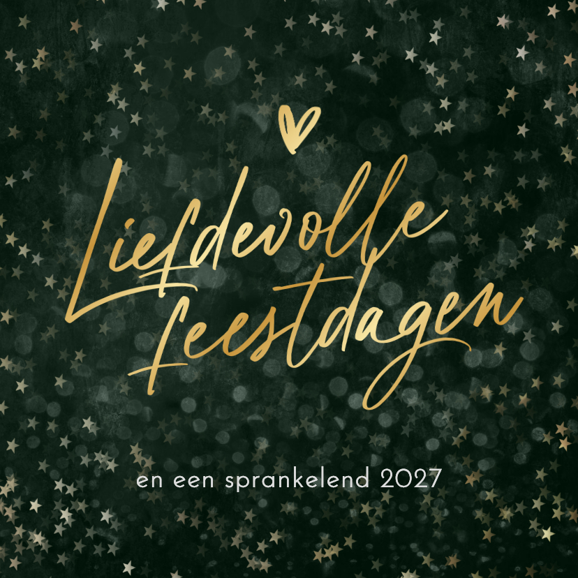Zakelijke kerstkaart sprankelend liefdevolle feestdagen - Zakelijke kerstkaarten Zakelijke kerstkaarten - Zakelijke kerstkaart sprankelend liefdevolle feestdagen