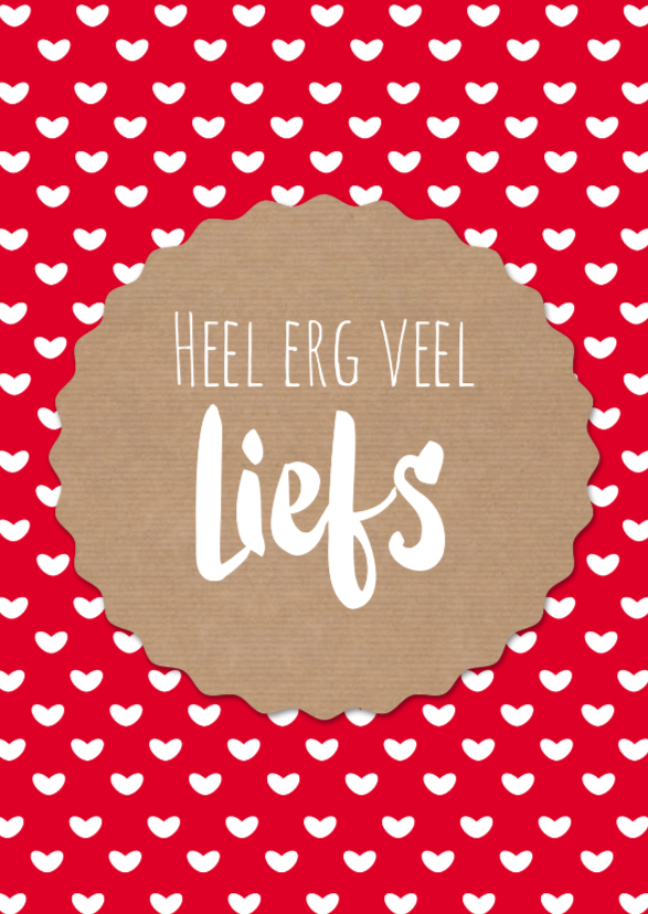 CliniClowns erg veel liefs - DH - Zomaar kaarten Zomaar kaarten - CliniClowns erg veel liefs - DH