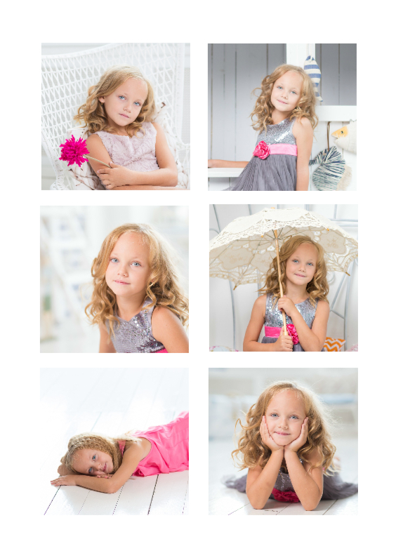 Collagekaart 6 foto's - DH - Zomaar kaarten Zomaar kaarten - Collagekaart 6 foto's - DH