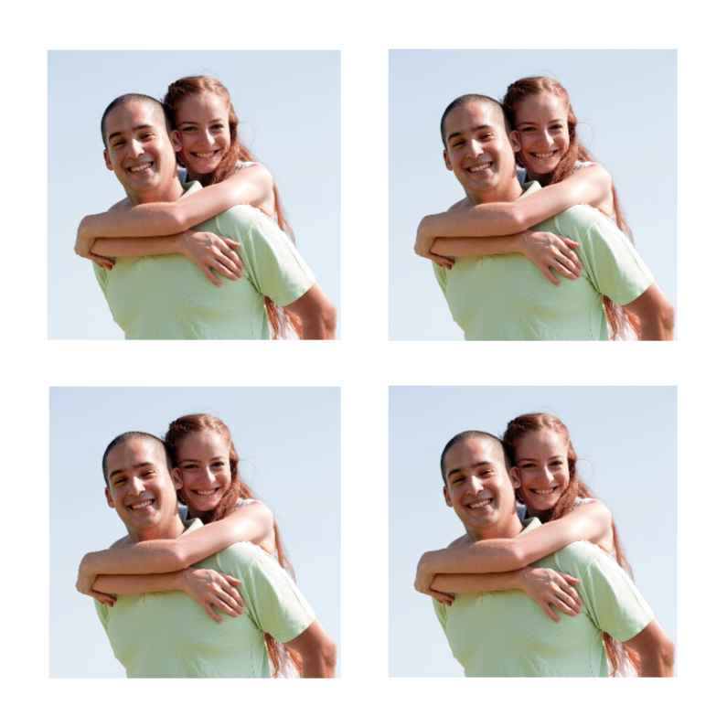 Leuke Vierkante Fotokaart 4 - Zomaar kaarten Zomaar kaarten - Leuke Vierkante Fotokaart 4
