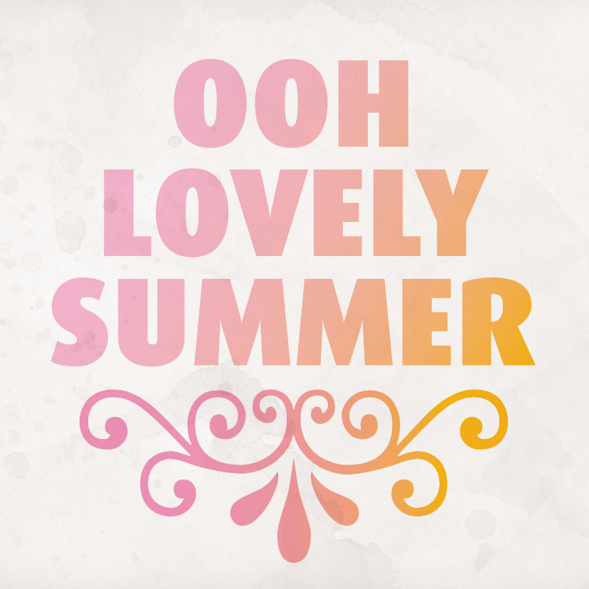 love summer zomer kaartje - Zomaar kaarten Zomaar kaarten - love summer zomer kaartje