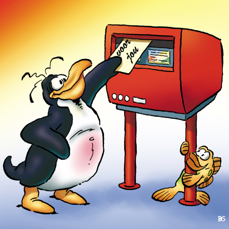 penguins zomaar 1 postbus - Zomaar kaarten Zomaar kaarten - penguins zomaar 1 postbus