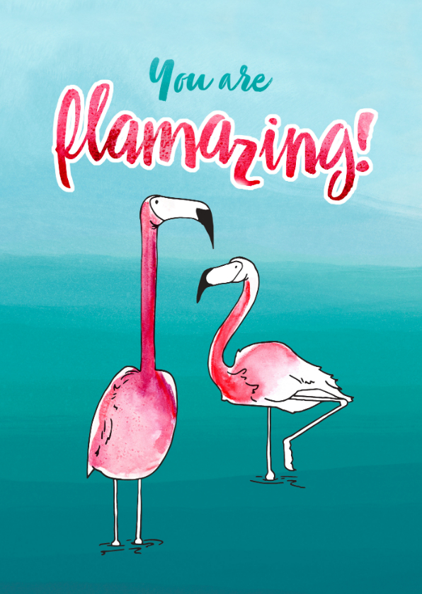 PhD succes kaart - You are Flamazing - Zomaar kaarten Zomaar kaarten - PhD succes kaart - You are Flamazing