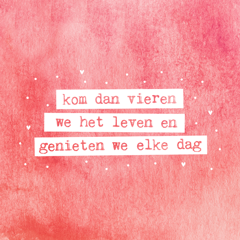 Zomaar - vieren we het leven - Zomaar kaarten Zomaar kaarten - Zomaar - vieren we het leven